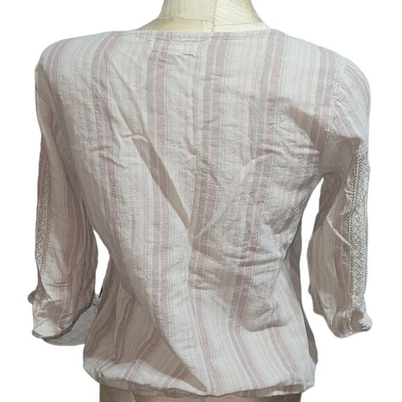 Ruff Hewn Boho Drawstring Top Medium - Picture 2 of 4